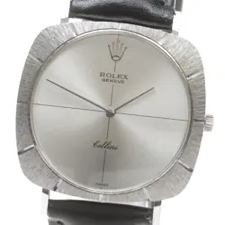 ROLEX 3736 CELLINI K18WG CAL.1600 HAND WOUND 844405 USED