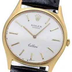 ROLEX 3806 CELLINI K18YG CAL.1600 HAND WOUND 825091 USED