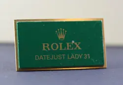 ROLEX - LADY DATEJUST PLATES DISPLAY