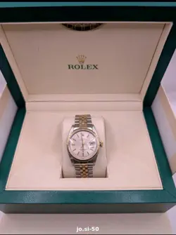ROLEX DATEJUST 36MM TWO TONE 18K GOLD & STAINLESS STEEL AUTOMATIC