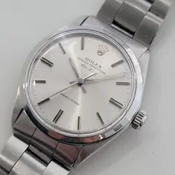 MENS ROLEX OYSTER PRECISION 5500 AIR KING 34M 1970S AUTOMATIC ALL ORIGINAL RA477
