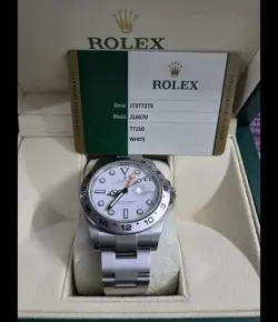 ROLEX EXPLORER 2. SIZE 42MM. MODEL YEAR 2014