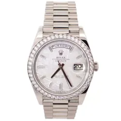 ROLEX DAY-DATE 40MM METEORITE DIAL WATCH 228349RBR