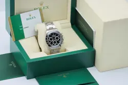ROLEX DAYTONA 116500LN BLACK DIAL | BOX & PAPERS | 2018 | MINT