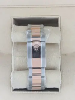 2022 Rolex Mens Datejust 126331 Sundust Rose 18kt TT Oyster No Papers 41mm