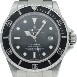 ROLEX SEA-DWELLER 16600(F) STAINLESS STEEL MENSWATCH BLACK USED
