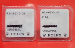 ROLEX 603 0 PACKAGE CROWN NEW OLD AND NEW CONVERSION TUBE 6MM DATEJUST 1016 15