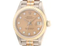 ROLEX DATEJUST 69179GBIC WGYGPG CHAMPAGNE 10PD AUTOMATIC #039