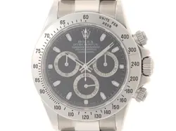 ROLEX DAYTONA 116520 AUTOMATIC BLACK CHRONOGRAPH 100M #001