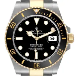 ROLEX SUBMARINER 41 STEEL YELLOW GOLD MENS WATCH 126613 BOX CARD