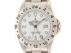 ROLEX EXPLORER II 16570 WHITE COLOR AUTOMATIC #038