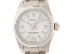 ROLEX OYSTER PERPETUAL WHITE COLOR AUTOMATIC 176200 #160
