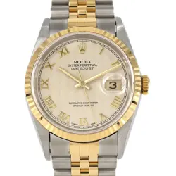 AUTHENTIC ROLEX DATEJUST 16233 SSXYG AUTOMATIC #W  #270-004-033-0683