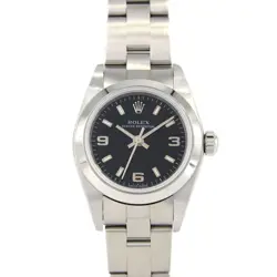 AUTHENTIC ROLEX OYSTER PERPETUAL 76080 SS AUTOMATIC #Y  #260-001-830-0956
