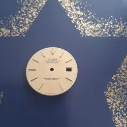 Genuine Rolex Datejust 36mm stunning Factory Gold Rare Jubilee Dial.