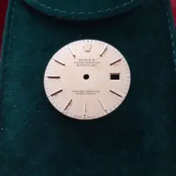 Genuine Rolex Datejust 36mm stunning Factory Gold Rare Jubilee Dial.