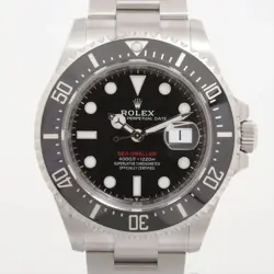 ROLEX SEA-DWELLER 126600 SS SS AT BLACK DIAL 1 EXTRA LINK