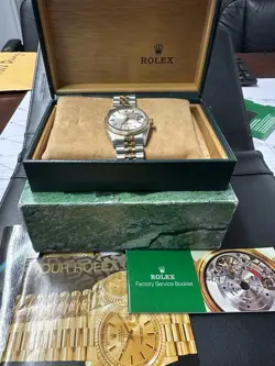 WITH SILVER DIAL