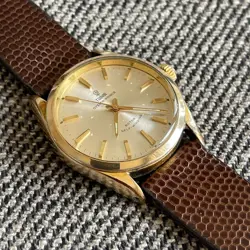 TUDOR ROLEX OYSTER PRINCE ROTOR SELF-WINDING GOLD PLATED  VINTAGE 1963  SWISS