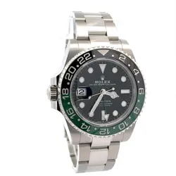 ROLEX 2025 GMT-MASTER II 126720VTNR STAINLESS LEFT HAND WATCH W/ BOX AND PAPERS