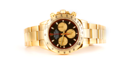 ROLEX COSMOGRAPH DAYTONA 18K GOLD PAUL NEWMAN DIAL 40MM 116528 BOX PAPERS