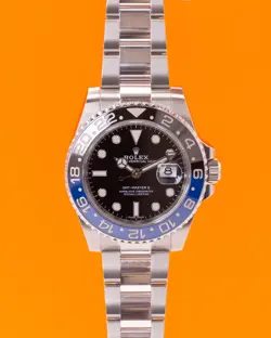 ROLEX GMT MASTER II 40MM 116710BLNR BATMAN ON OYSTER 2019
