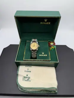 ROLEX 1989 31MM 68273 DATEJUST  2-TONE GOLD & STEEL JUBLILEE SPB-TS 348069