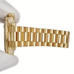 Rolex Day-Date 2 218348A Solid K18YG Genuine Diamonds 218348A TO207110