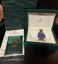 ROLEX SUBMARINER AUTOMATIC WATCH – CUSTOM DIAMOND BEZEL & DIAL (AFTERMARKET)