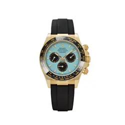 ROLEX DAYTONA 126518LN YELLOW GOLD TURQUOISE DIAL OYSTERFLEX (2025)
