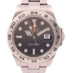 ROLEX EXPLORER II 42MM AUTOMATIC WATCH 216570 STAINLESS STEEL BLACK