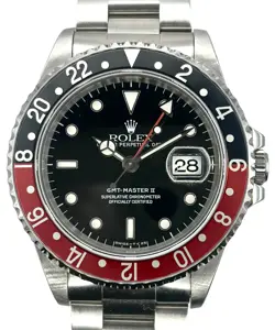 ROLEX GMT-MASTER II REF.16710 GMT-MASTER II CORK BLACK DIAL 16710 #004