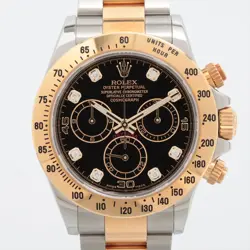 ROLEX COSMOGRAPH DAYTONA 116523G SS×YG SS×YG AT BLACK DIAL