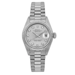 LADY-DATEJUST 18K WHITE