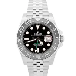 NEW MARCH 2025 PAPERS ROLEX GMT-MASTER II BRUCE WAYNE JUBILEE 126710 GRNR BOX