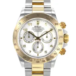 2003 ROLEX COSMOGRAPH DAYTONA, 116523, 40MM, STEEL & GOLD, MOTHER OF PEARL AR...