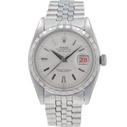 ROLEX DATEJUST  6305 36MM WHITE INDEX  DIAL  BEZEL JUBILEE BAND