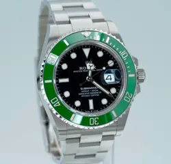 2024 ROLEX SUBMARINER DATE 126610LV STARBUCKS STAINLESS STEEL 41MM BOXES/PAPERS!