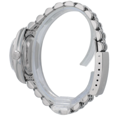 Rolex Ladies Watch Datejust 79160 26mm Grey Index Dial Smooth Bezel Oyster Band