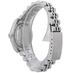 Rolex Ladies Watch Datejust 79160 26mm Grey Index Dial Smooth Bezel Oyster Band