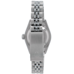 Rolex Ladies Watch Datejust 79160 26mm Grey Index Dial Smooth Bezel Oyster Band