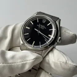 ROLEX AIR KING REF. 5500 • 34MM • BLACK DIAL