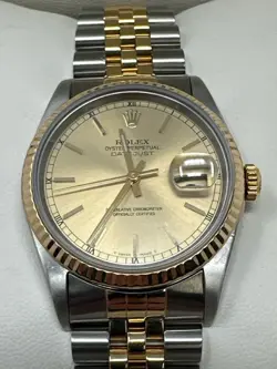 ROLEX GENT'S WRISTWATCH 116233 - STAINLESS & GOLD - DATEJUST - JUBIL (B02085838)