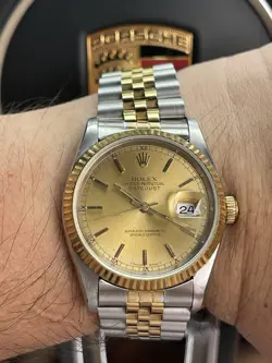 *ROLEX DATEJUST DIAL+GOLD