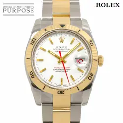 ROLEX DATEJUST TURN-O-GRAPH COMBI 116263 D-SERIAL MEN'S WATCH FROM JAPAN G0524