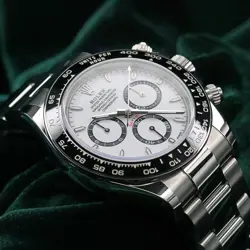 ROLEX DAYTONA CHRONOGRAPH “PANDA” WHITE DIAL BLACK CERAMIC STEEL M126500LN-0001