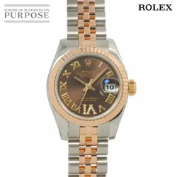 ROLEX DATEJUST COMBI 179171 VI DIAMOND RANDOM NUMBER LADIES WATCH G0524