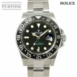 ROLEX GMT MASTER II 116710LN V-NUMBER ROULETTE MEN'S WATCH FROM JAPAN G0524
