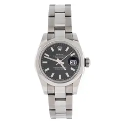 ROLEX OYSTER PERPETUAL DATEJUST AUTOMATIC WATCH STAINLESS STEEL 26