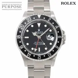 ROLEX GMT MASTER II 16710 D STICK DIAL MEN'S WATCH FROM JAPAN G0524